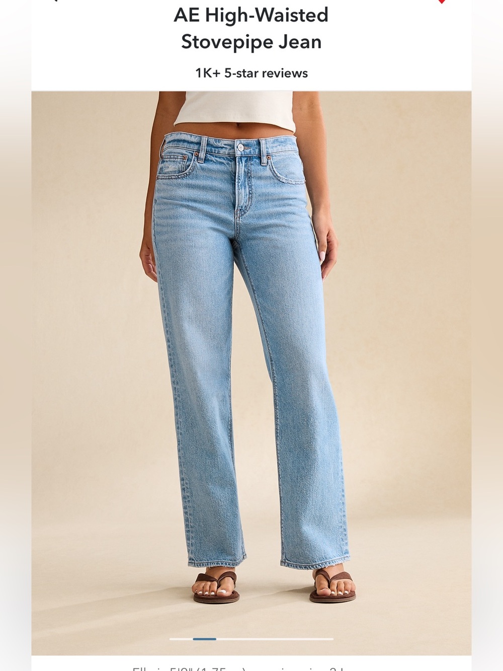 American Eagle Stovepipe Jeans